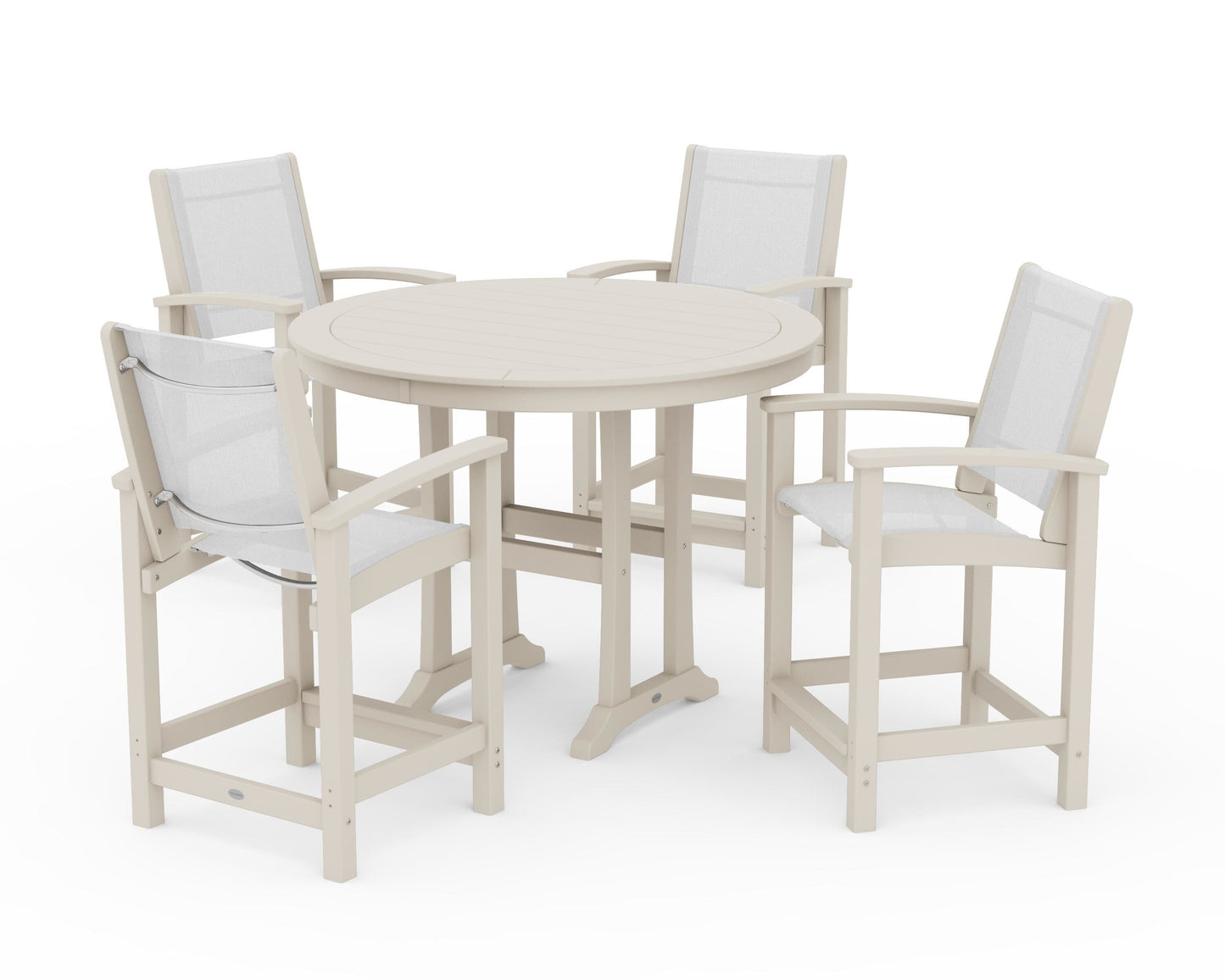 Coastal 5-Piece Counter Set