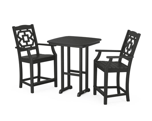 Chinoiserie 3-Piece Counter Set