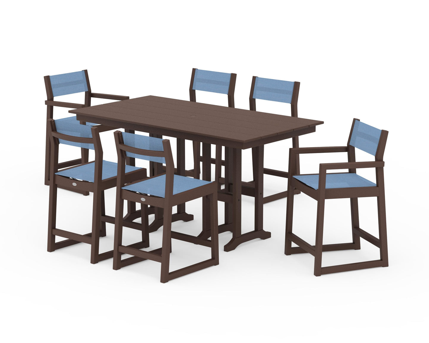 EDGE Sling 7-Piece Farmhouse Counter Set