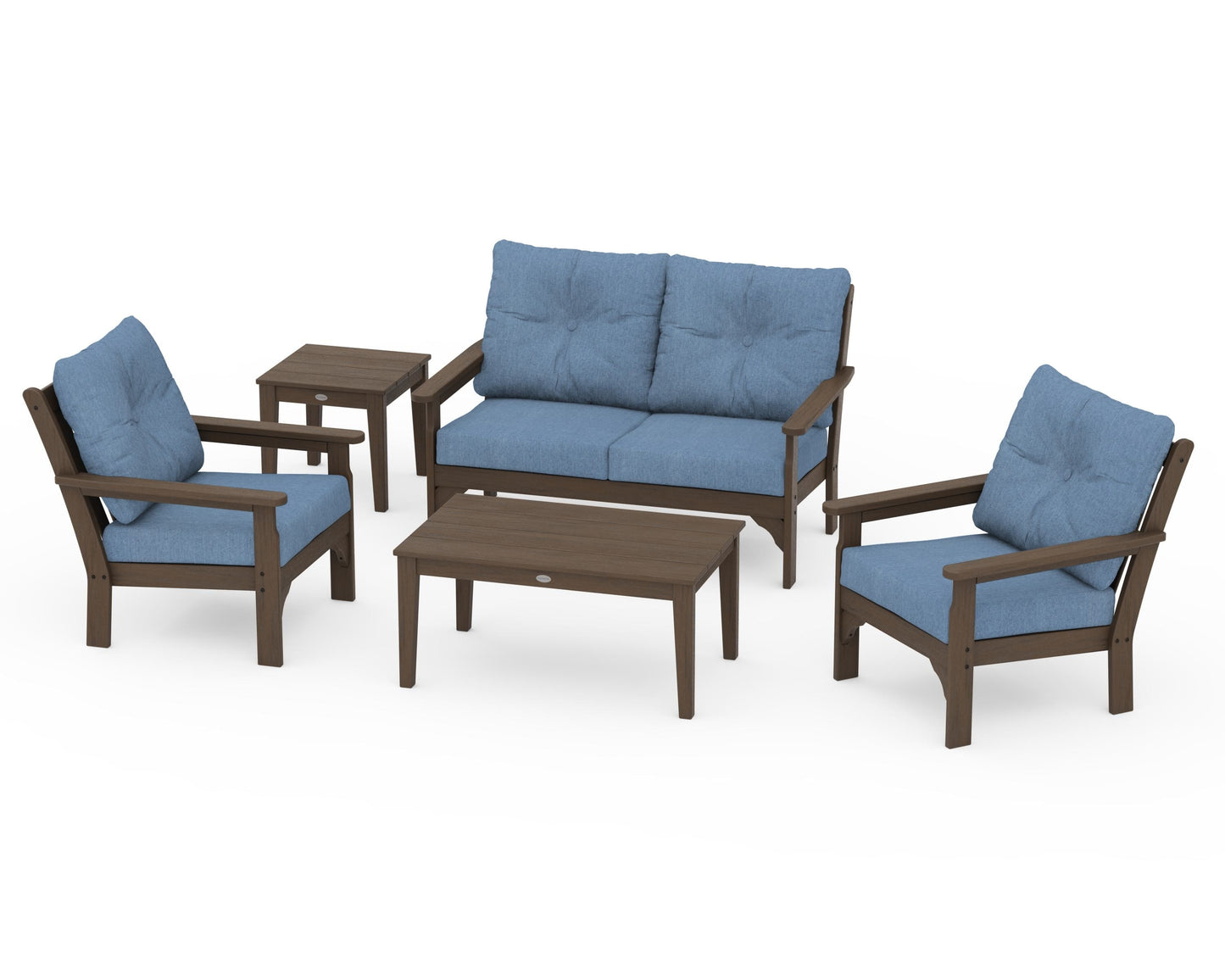 Vineyard 5-Piece Deep Seating Set