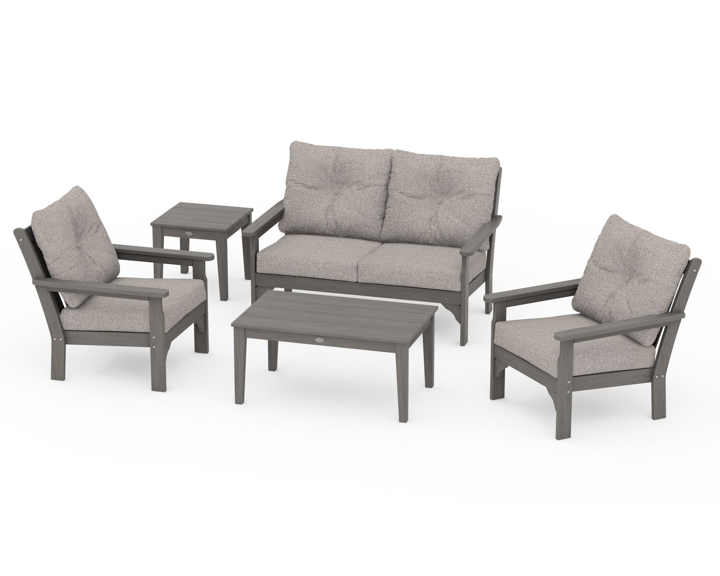 Vineyard 5-Piece Deep Seating Set