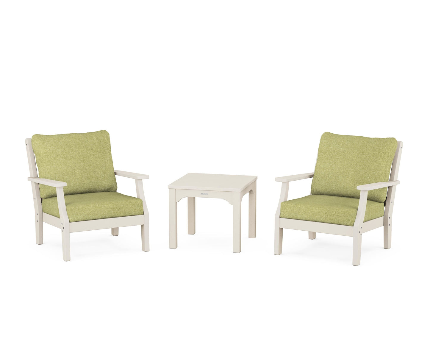 Chinoiserie 3-Piece Deep Seating Set