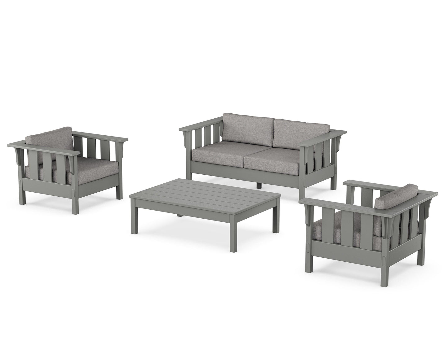 Acadia 4-Piece Deep Seating Set with Loveseat