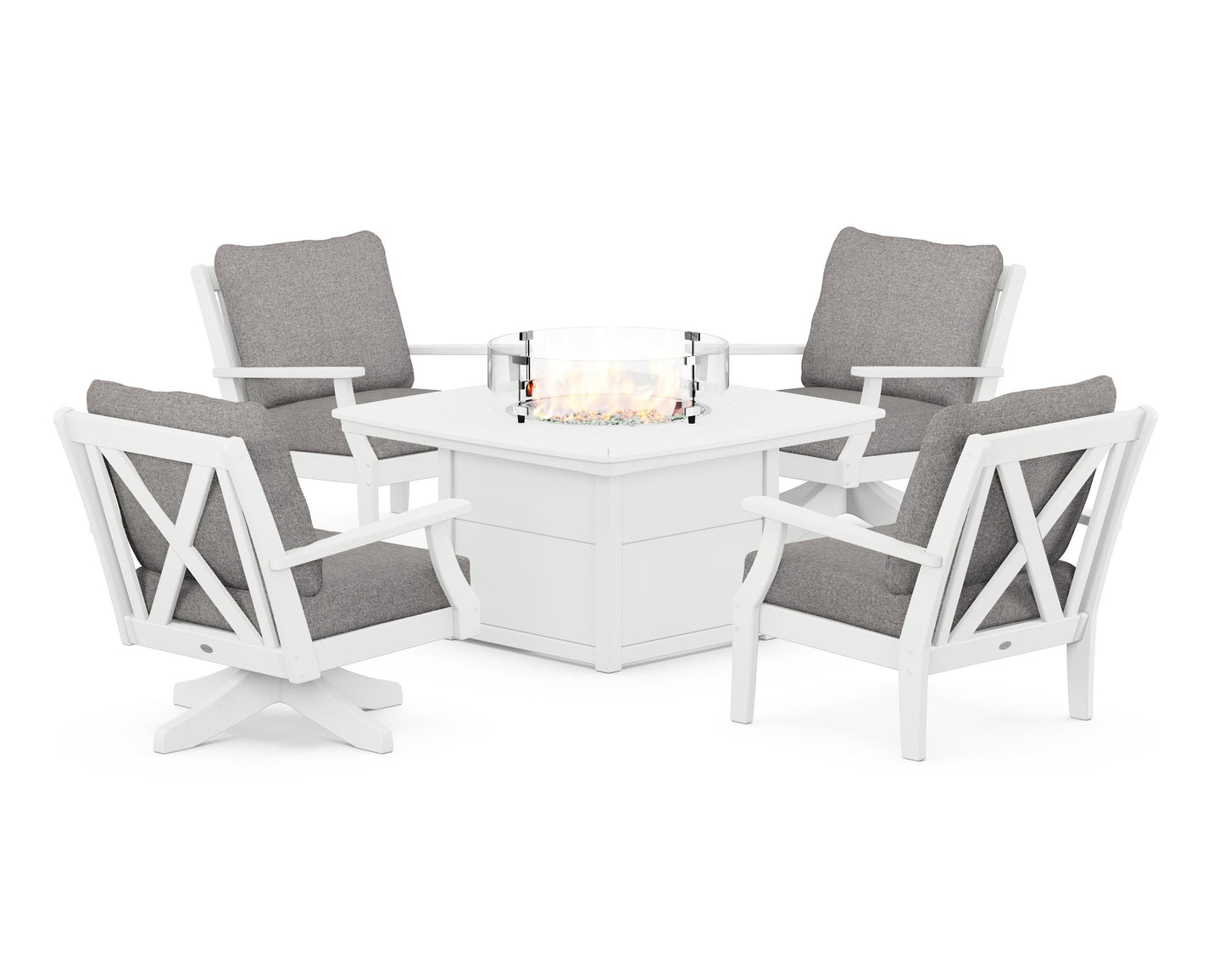 Braxton 5-Piece Deep Seating Set with Fire Table