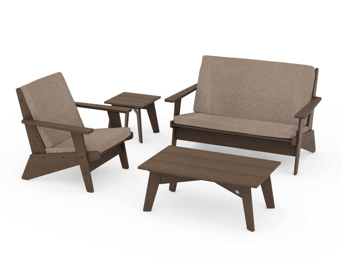 Riviera Modern Lounge 4-Piece Set