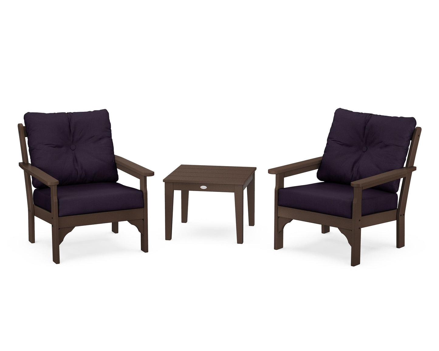 Vineyard 3-Piece Deep Seating Set