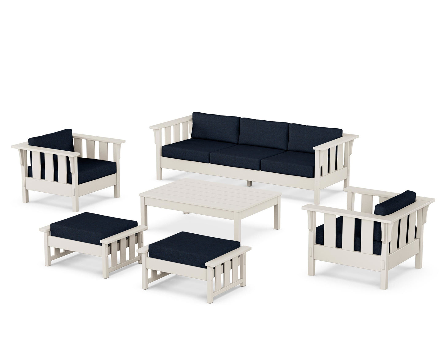 Acadia 6-Piece Lounge Sofa Set