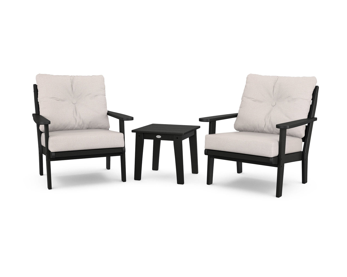 Lakeside 3-Piece Deep Seating Chair Set