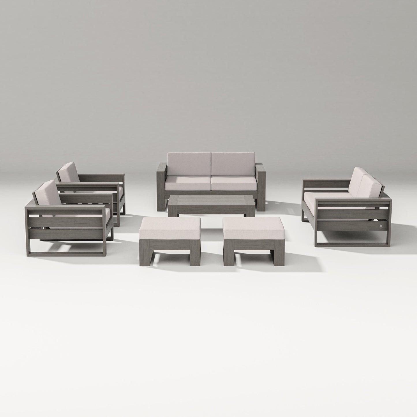 Latitude 7-Piece Lounge Loveseat Set