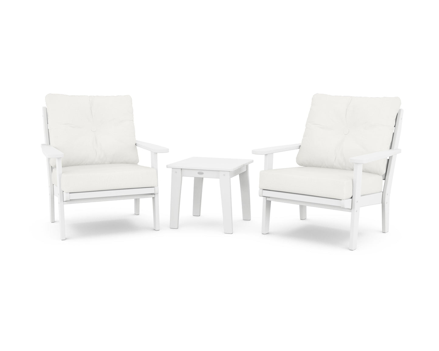 Lakeside 3-Piece Deep Seating Chair Set