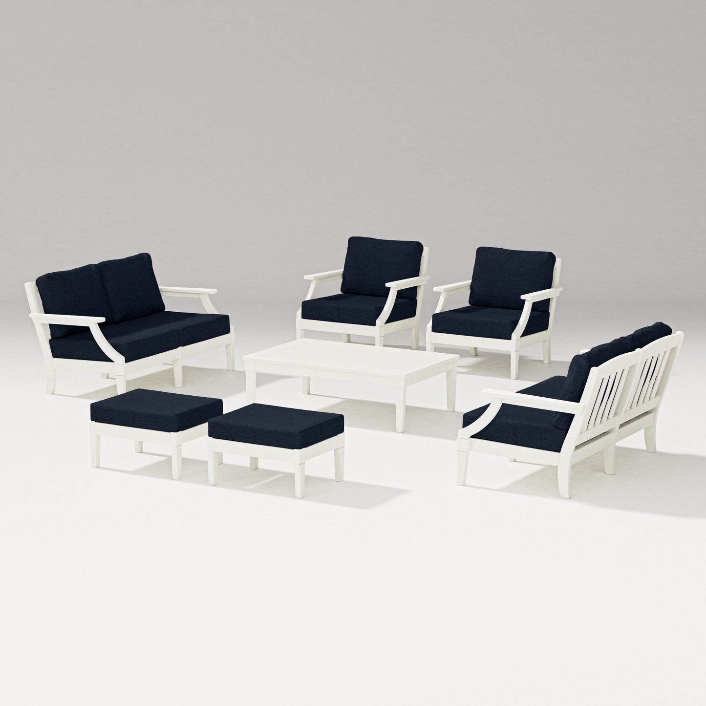 Estate 7-Piece Lounge Loveseat Set