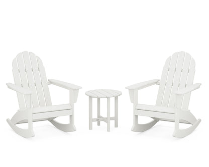 Vineyard 3-Piece Adirondack Rocking Chair Set
