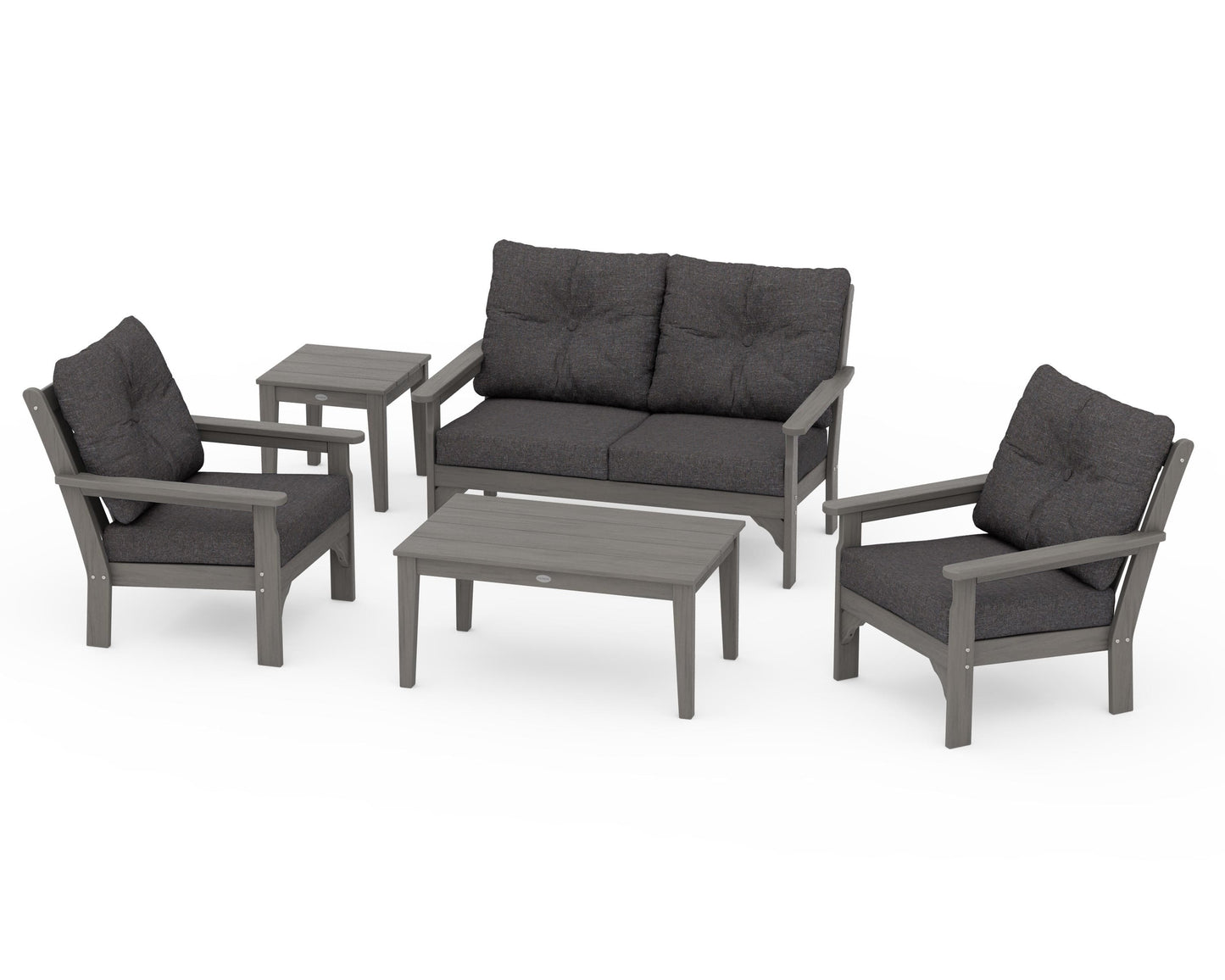 Vineyard 5-Piece Deep Seating Set