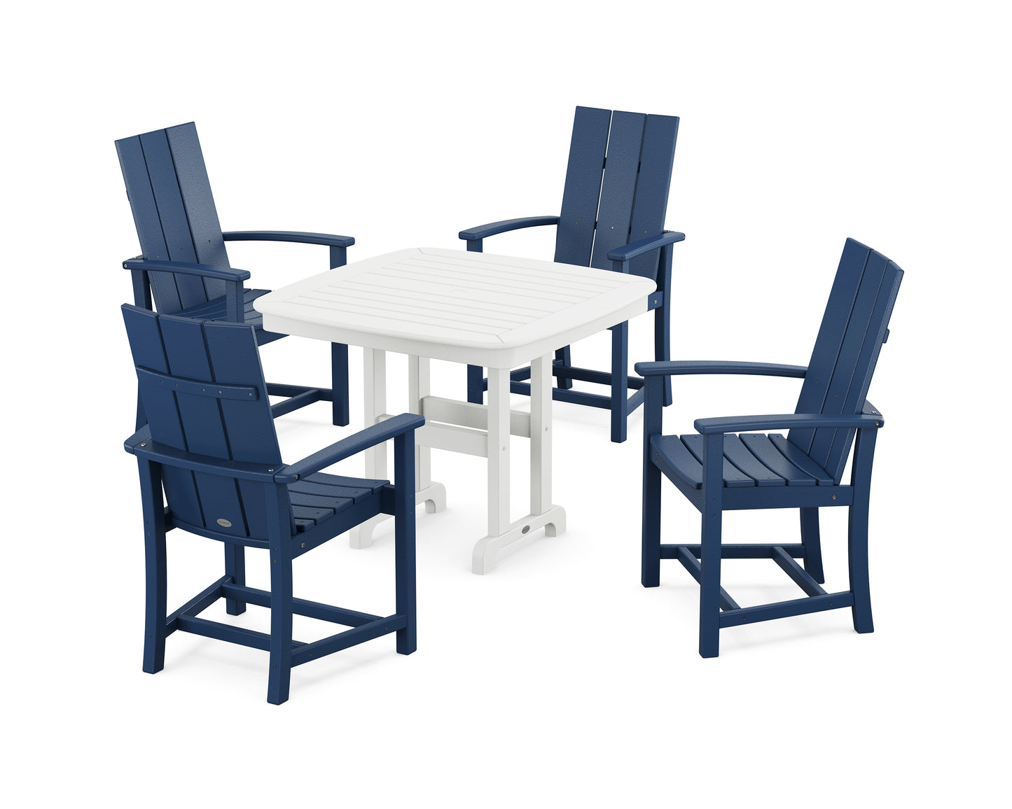 Modern Adirondack 5-Piece Dining Set