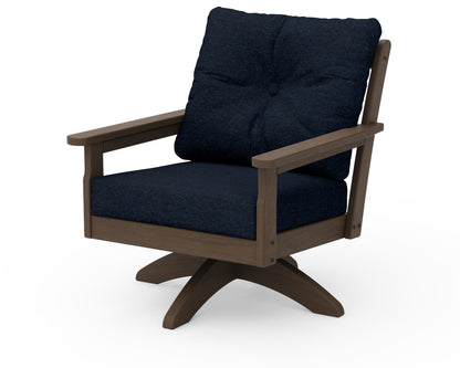 Vineyard Deep Seating Swivel Chair