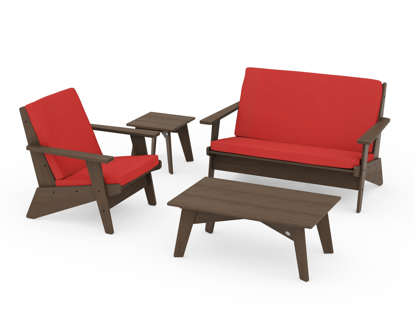 Riviera Modern Lounge 4-Piece Set