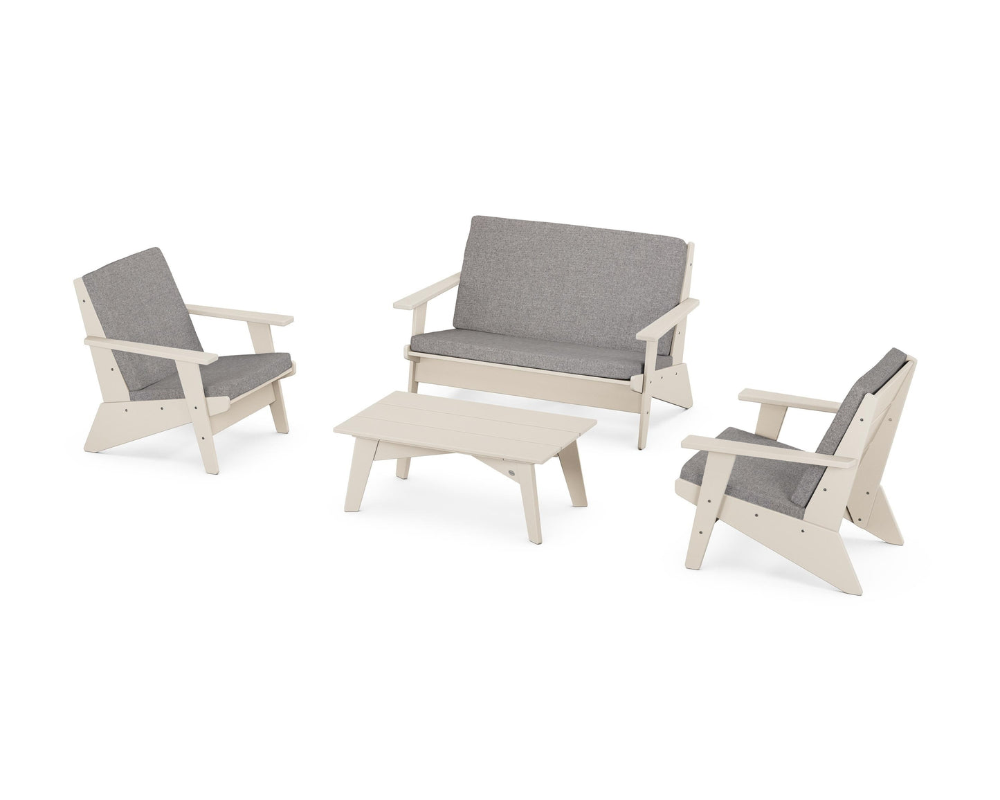 Riviera Modern Lounge 4-Piece Set