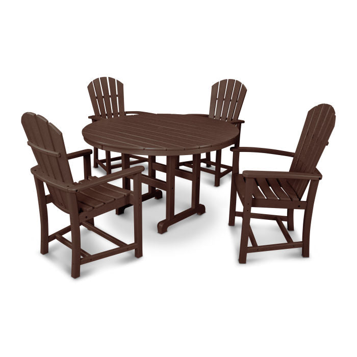 Palm Coast 5-Piece Round Farmhouse Dining Set