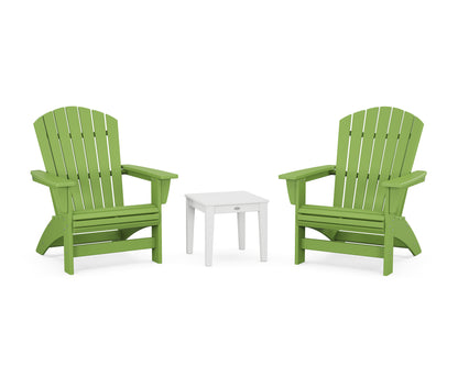 3-Piece Nautical Grand Adirondack Set