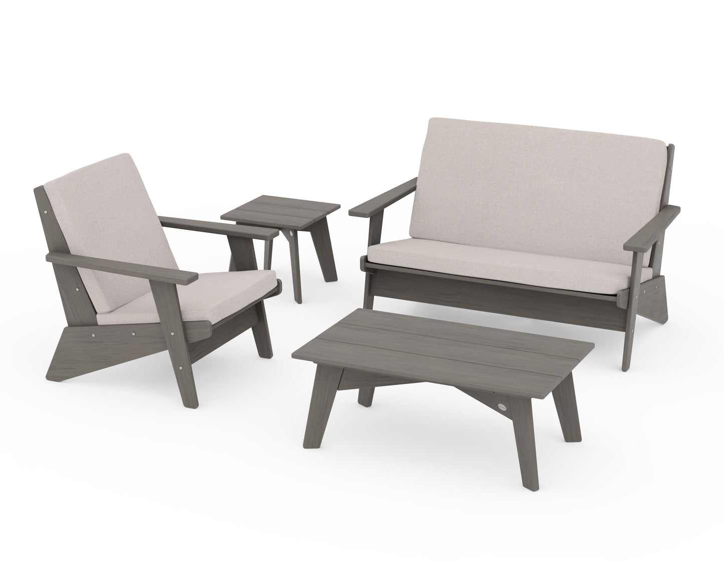Riviera Modern Lounge 4-Piece Set