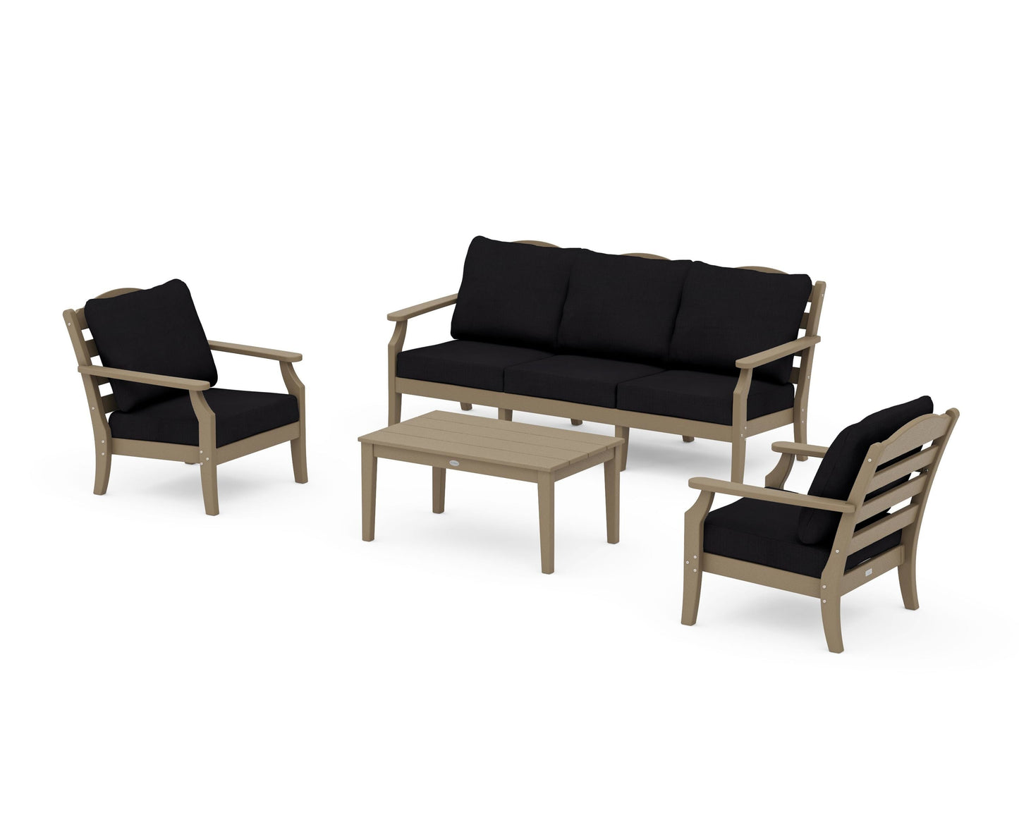 Savannah 4-Piece Deep Seating Set with Sofa
