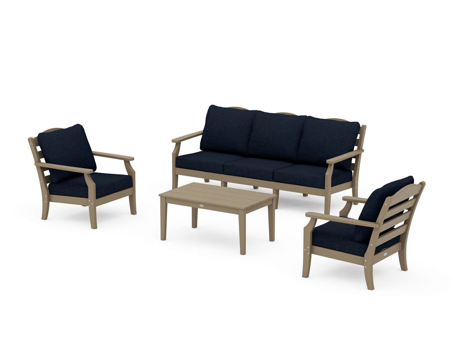 Savannah 4-Piece Deep Seating Set with Sofa