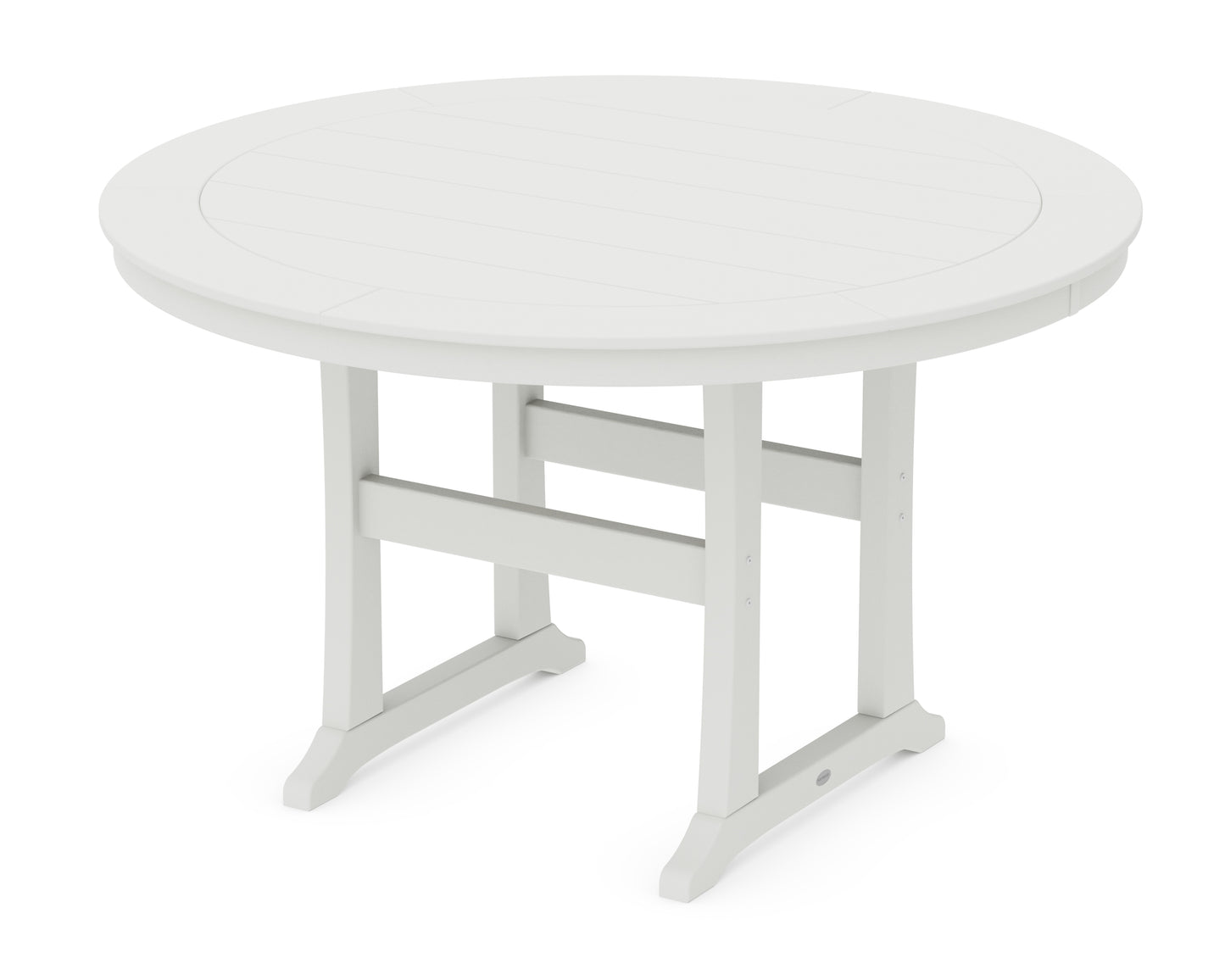 Nautical Trestle 60" Round Counter Table
