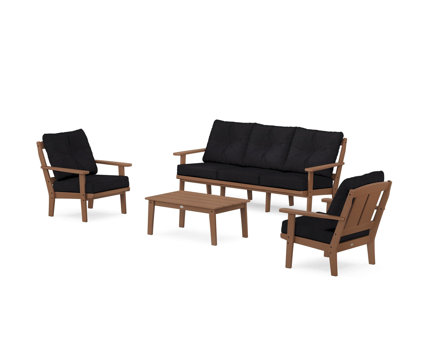 Mission 4-Piece Deep Seating Set with Sofa