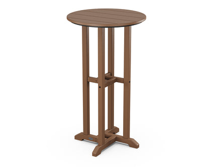 24" Round Farmhouse Bar Bistro Table