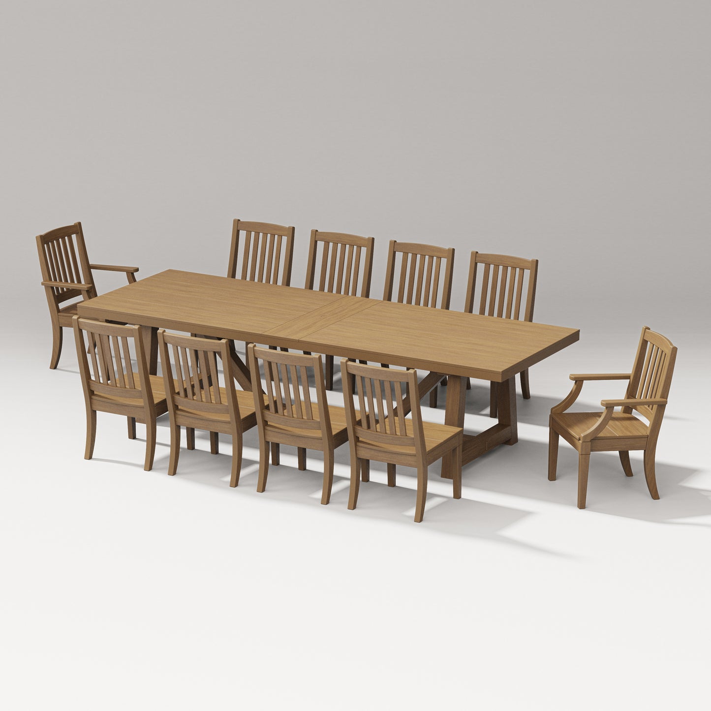 Estate 11-Piece A-Frame Table Dining Set