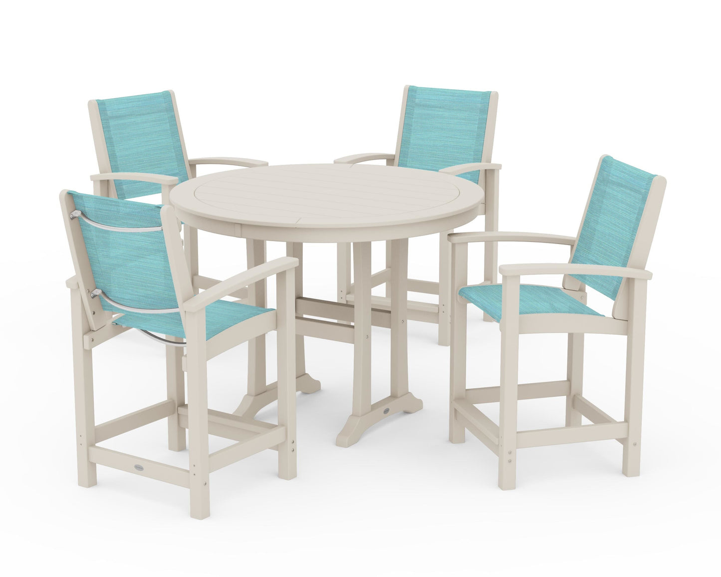 Coastal 5-Piece Counter Set