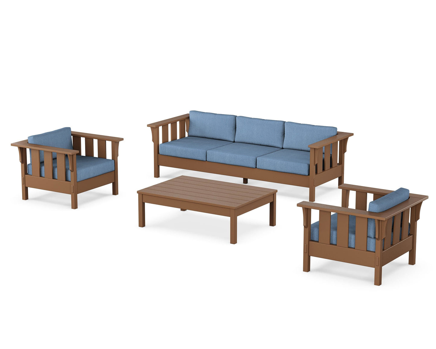 Acadia 4-Piece Deep Seating Set with Sofa