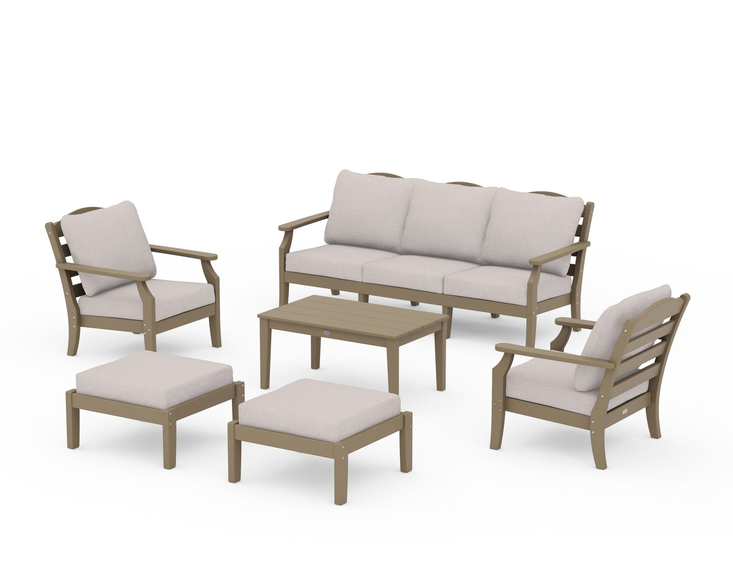 Savannah 6-Piece Lounge Sofa Set