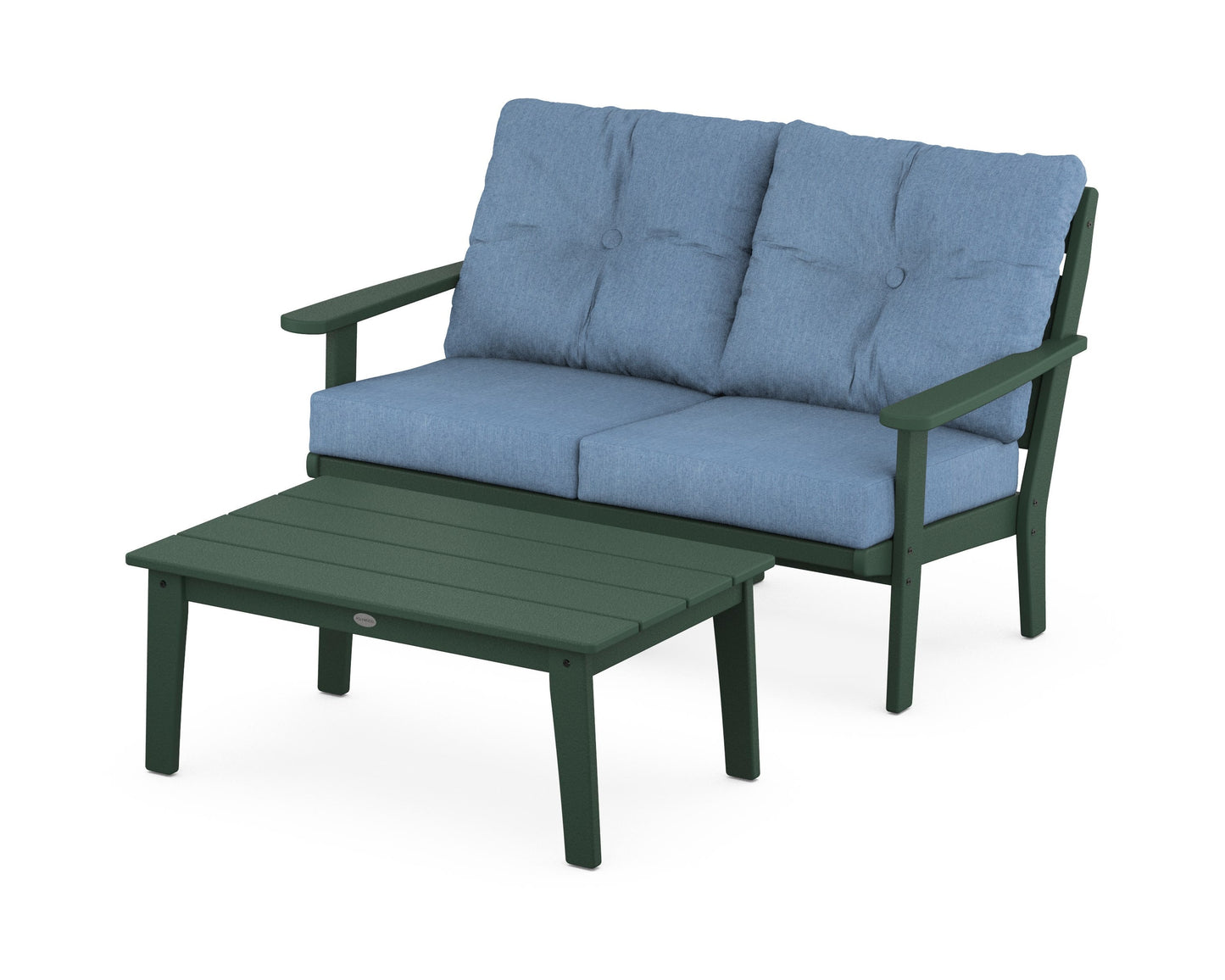 Lakeside 2-Piece Lounge Loveseat Set