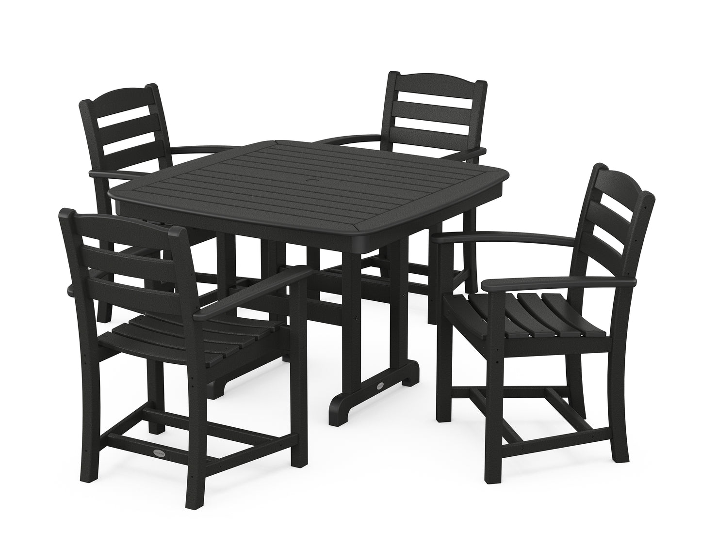 La Casa CafÃ© 5-Piece Dining Set with Trestle Legs