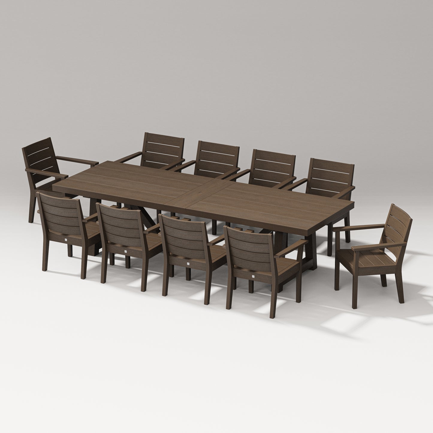Latitude 11-Piece A-Frame Table Dining Set