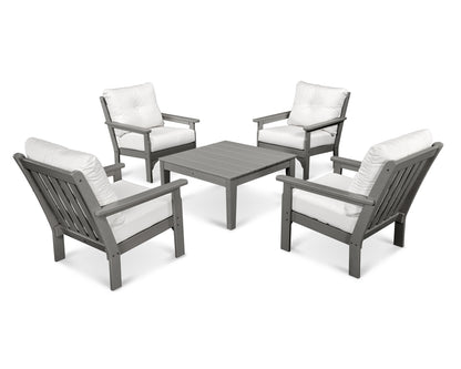 Vineyard 5-Piece Deep Seating Conversation Set