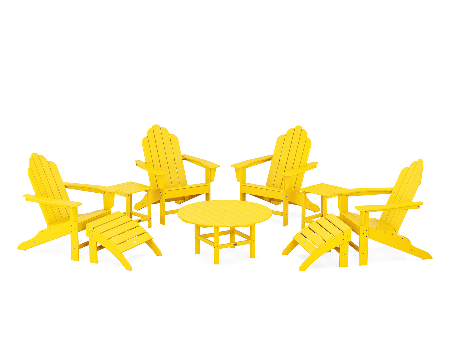 Long Island Adirondack 9-Piece Conversation Group