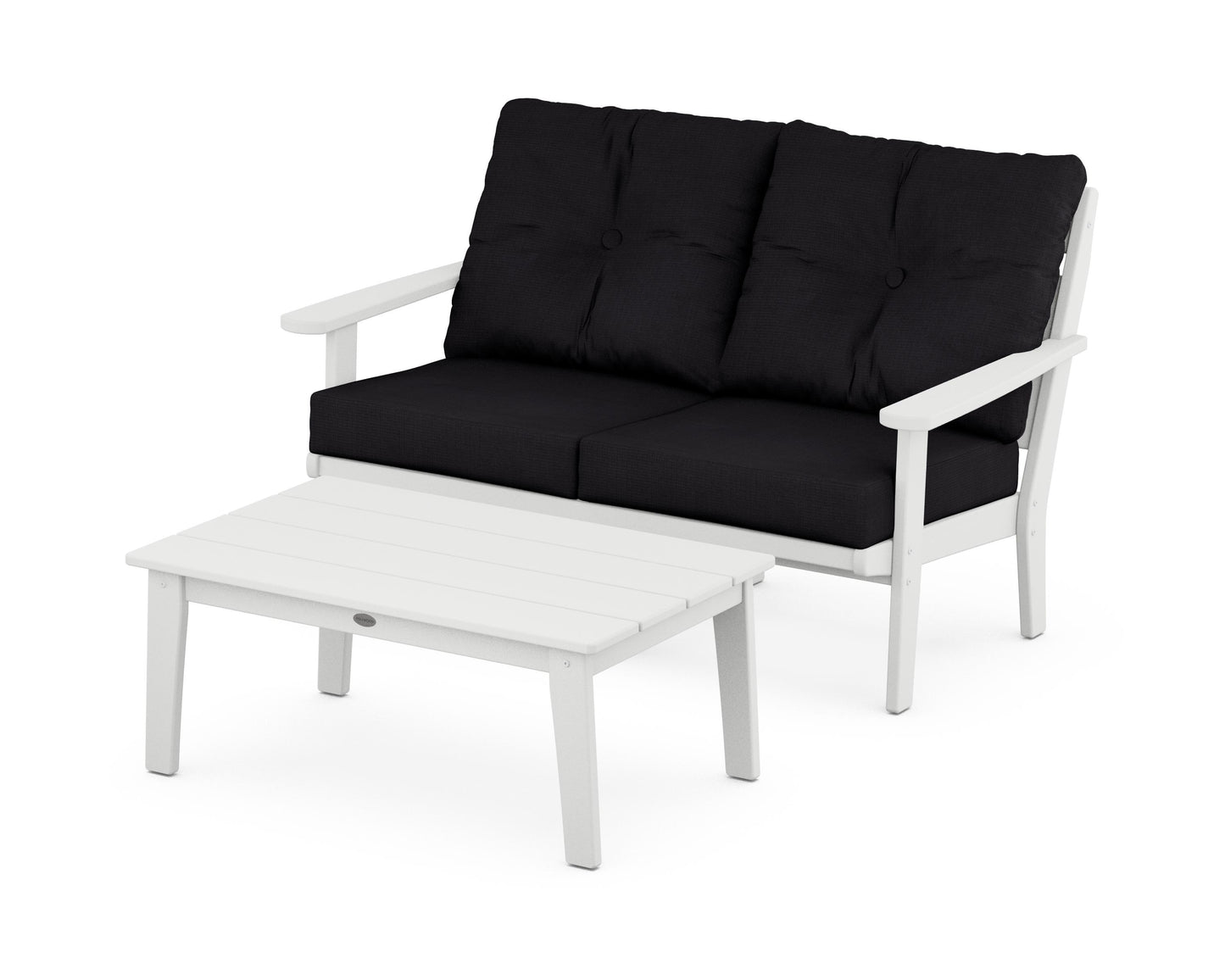Lakeside 2-Piece Lounge Loveseat Set