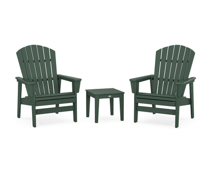 3-Piece Nautical Grand Upright Adirondack Set