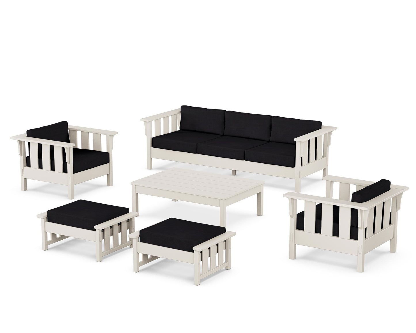 Acadia 6-Piece Lounge Sofa Set