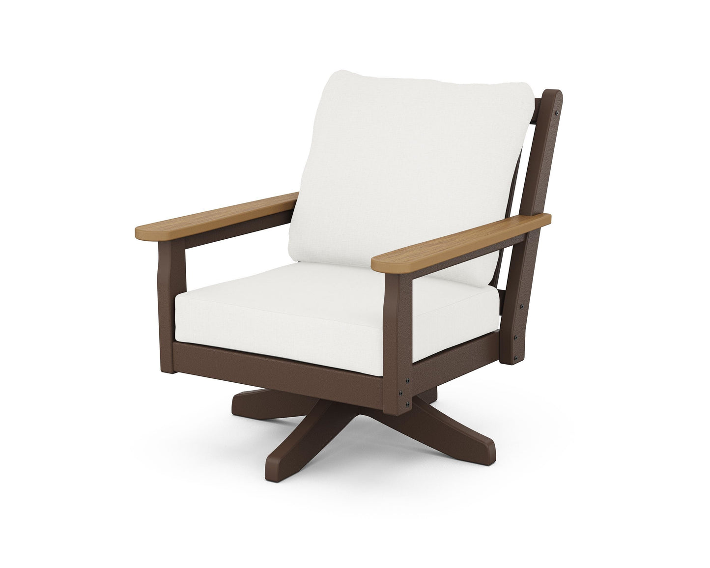 Chippendale Deep Seating Swivel Chair