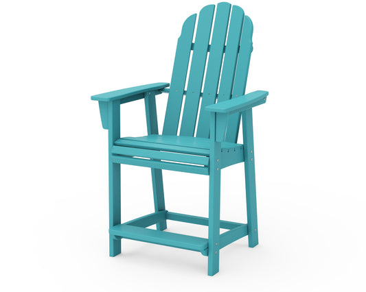 Vineyard Curveback Adirondack Counter Chair