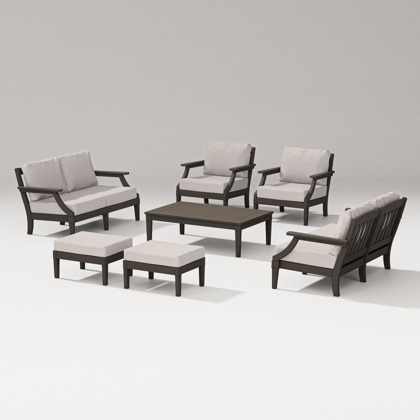 Estate 7-Piece Lounge Loveseat Set