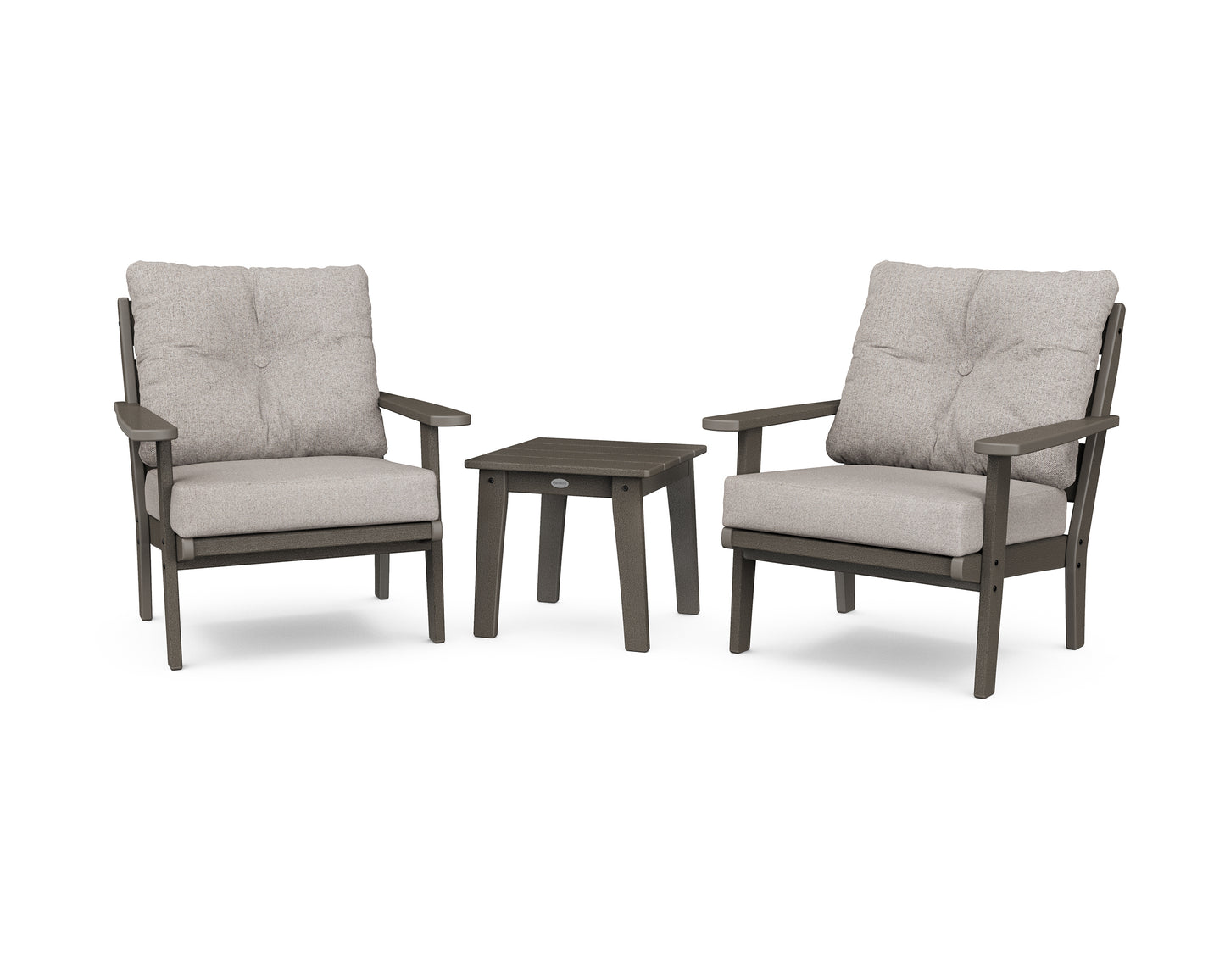 Lakeside 3-Piece Deep Seating Chair Set