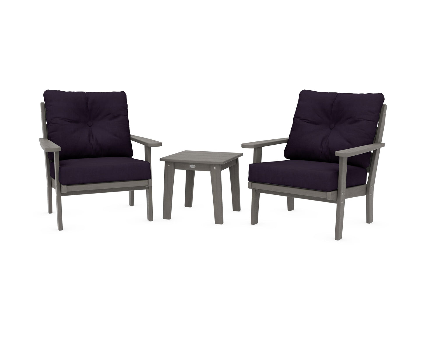Lakeside 3-Piece Deep Seating Chair Set