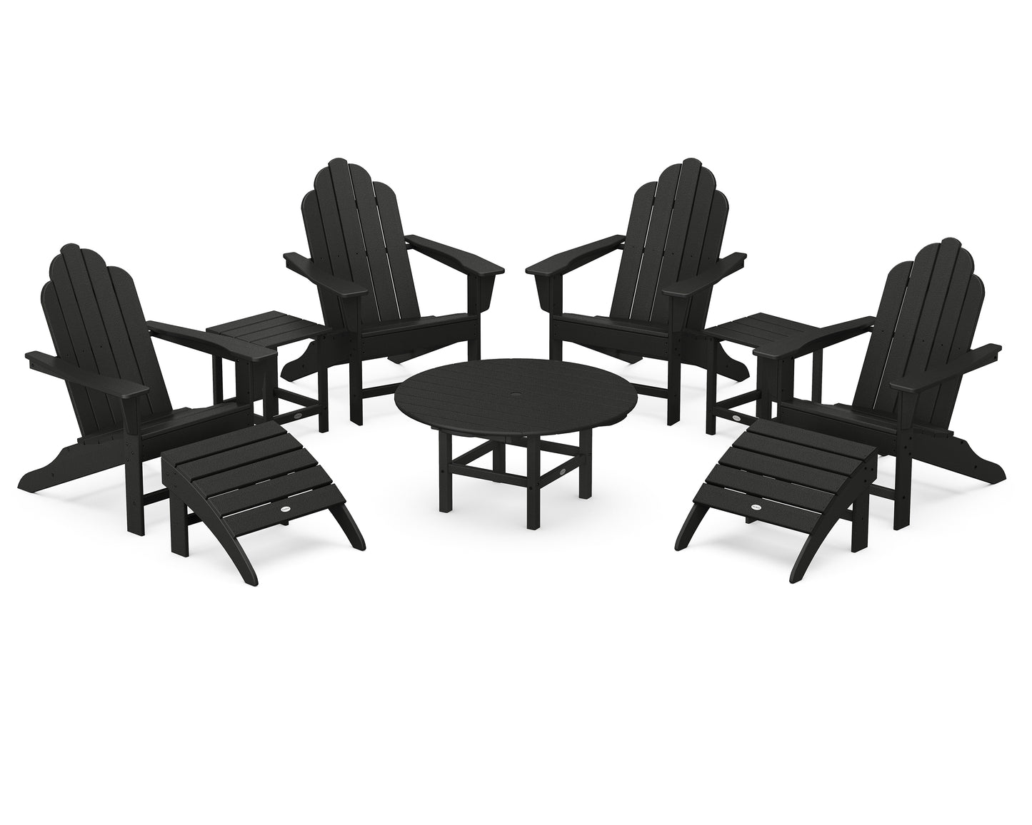 Long Island Adirondack 9-Piece Conversation Group