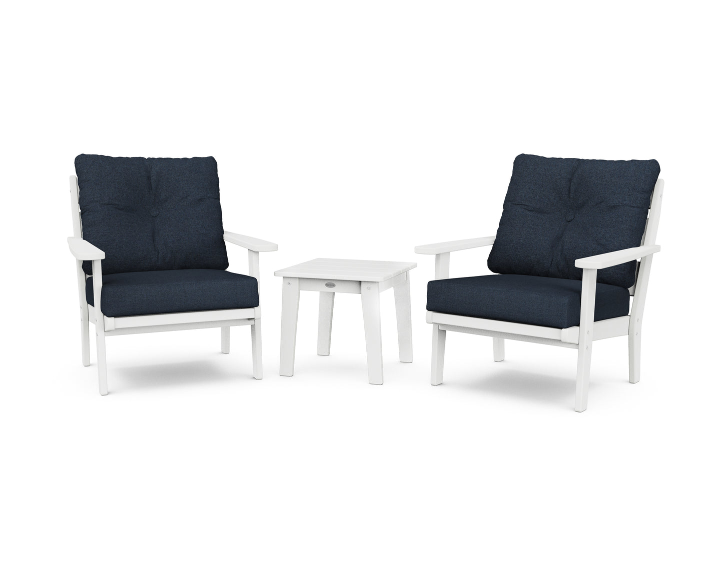 Lakeside 3-Piece Deep Seating Chair Set