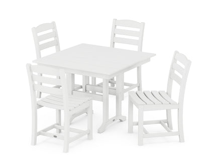 La Casa Caf‚ Side Chair 5-Piece Farmhouse Dining Set