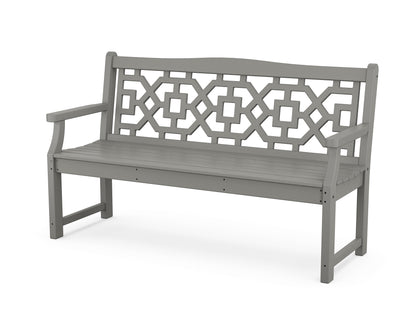Chinoiserie 60” Garden Bench